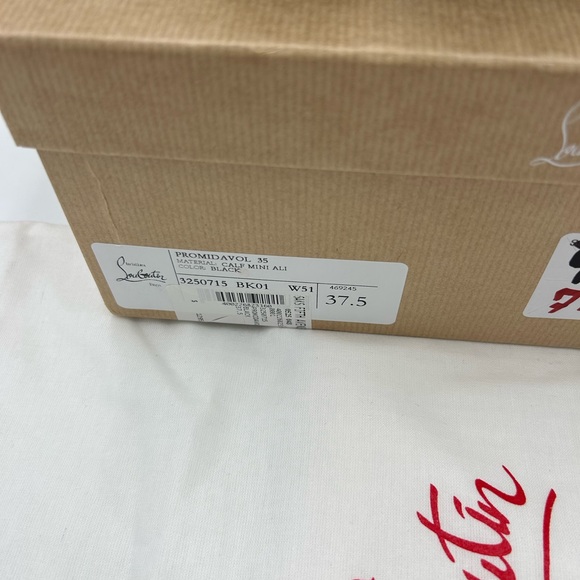 Women's Christian Louboutin PROMIDAVOL 35 croc effect Leather Chelsea boots 37.5 - Picture 10 of 12